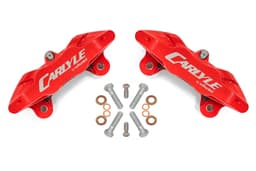 Brake Calipers Only for 15" Conversion Kit, Red