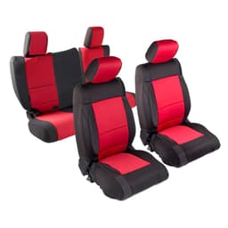 2007 JK Neoprene Seat Cover Kit - Red