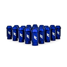 Aluminum Locking Lug Nuts M12x1.25, Blue, 20pc Set