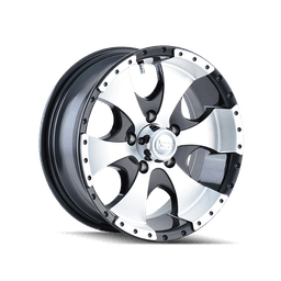 136 (136) GLOSS BLACK MACHINED