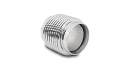 Bellows Assembly with Solid Liner, 2.02" I.D. x 3.25" Long - Electro Polished